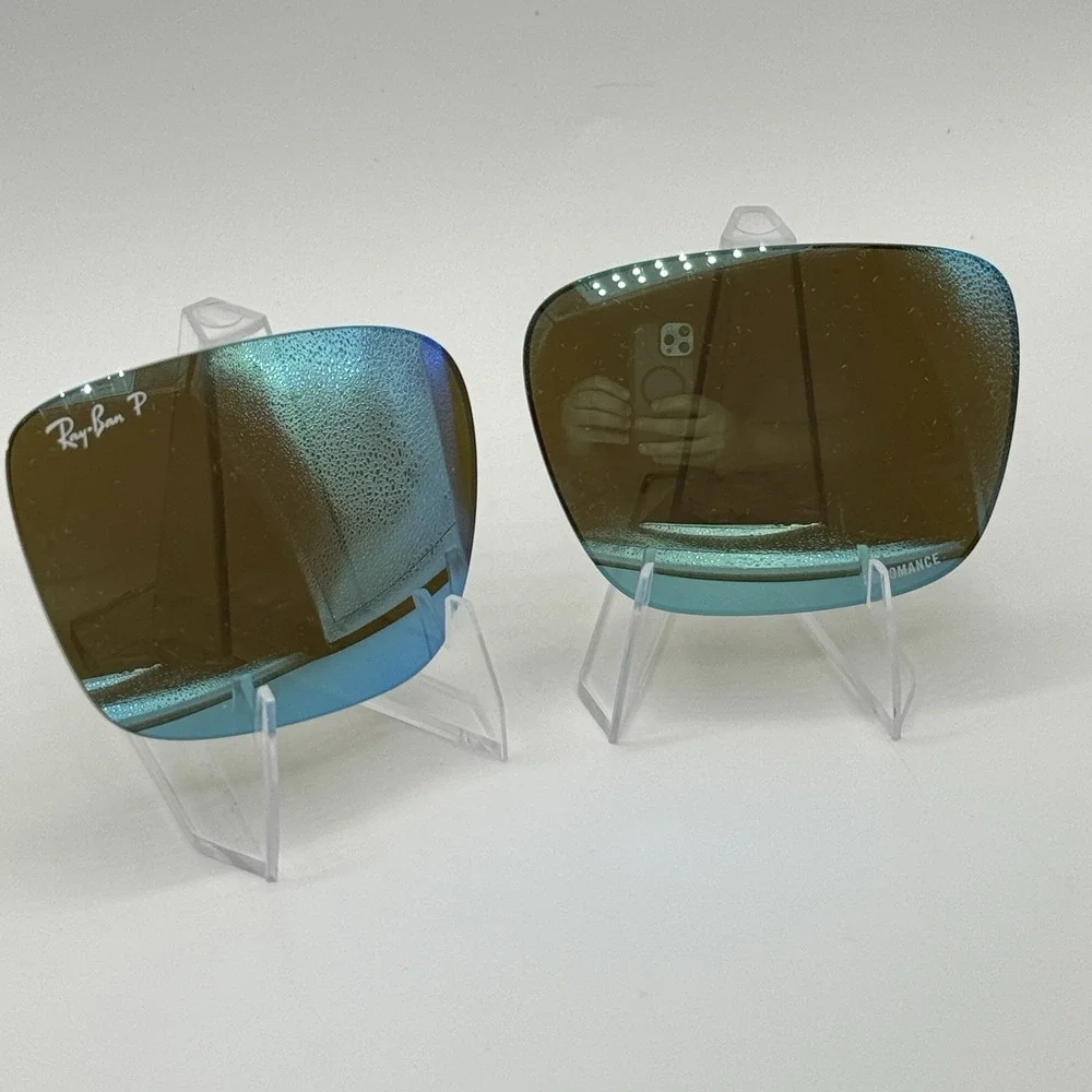 Ray-Ban RB4385CH Replacement Lens Set Chromance Polarized Blue 58mm OEM